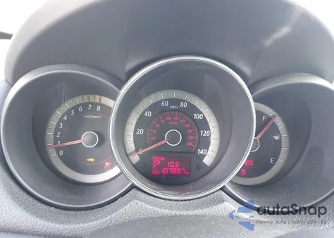 2013 Kia Forte Ex z USA, uszkodzony, nr VIN KNAFU4A20D5739042